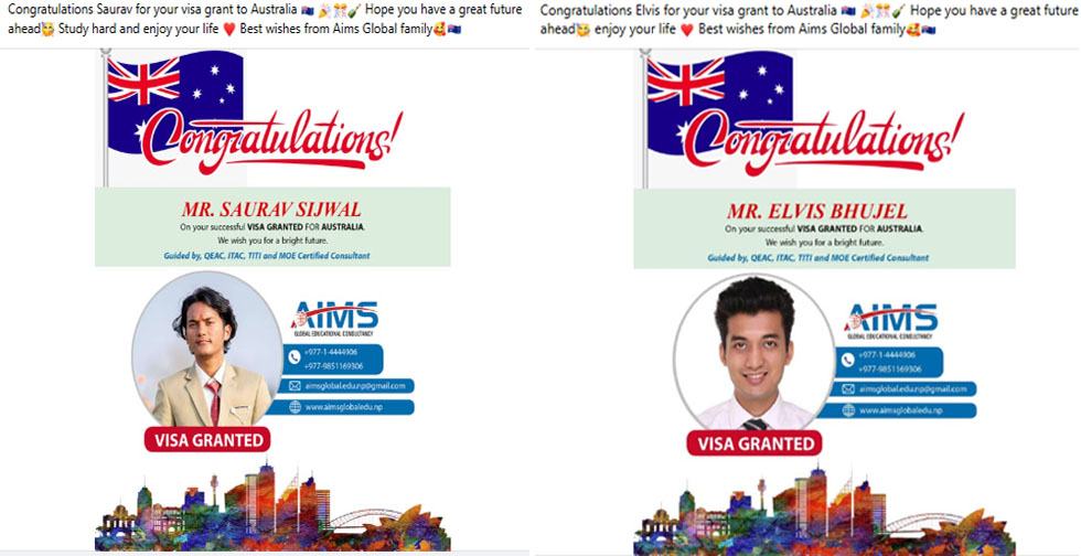 Our web portal has launched successfully.